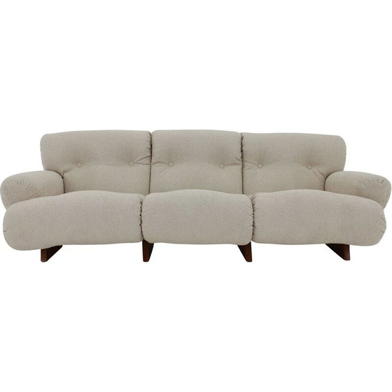Image 1 of Italienisches Vintage-Sofa aus Bouclé, 1970er Jahre