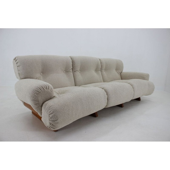 Image 1 of Italienisches Vintage-Sofa aus Bouclé, 1970er Jahre
