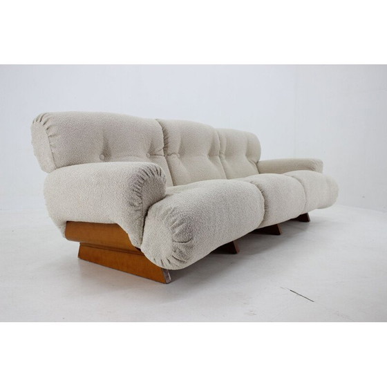 Image 1 of Italienisches Vintage-Sofa aus Bouclé, 1970er Jahre