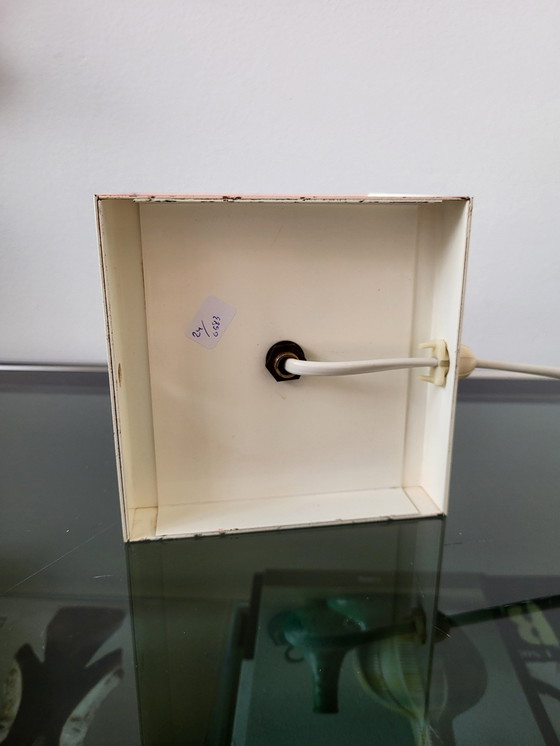 Image 1 of Weltraumzeitalter Tischleuchte "Cube", Anvia, Johannes Joseph Maria (Jan) Hoogervorst