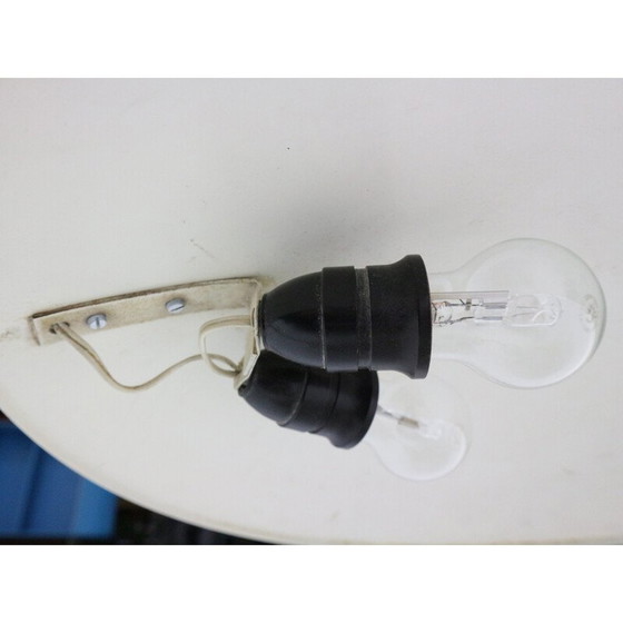 Image 1 of Vintage-Wandleuchte Modell-232 aus Aluminium, Messing und Marmor von Bruno Gatta für Stilnovo, Italien 1960er Jahre