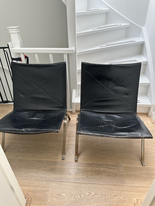 2x Fritz Hansen PK22 Stuhl