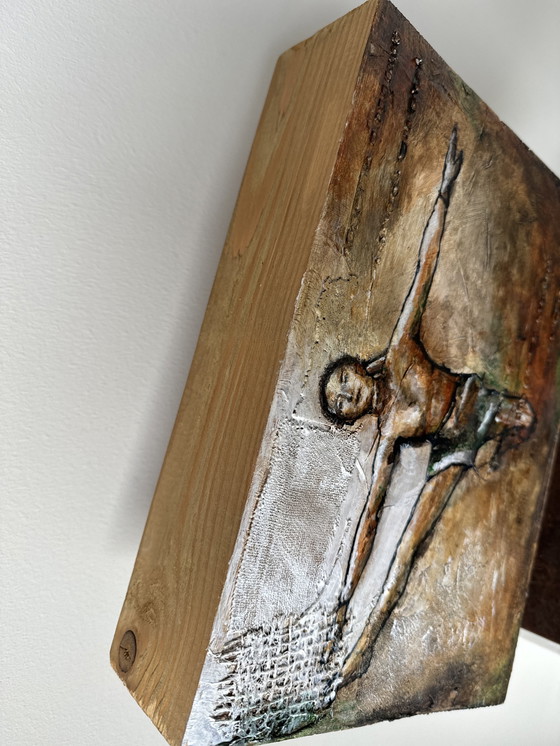 Image 1 of Kunst auf Holz - Intuitif