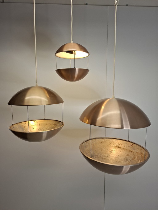 3x Poul Cadovius Blumenlampe