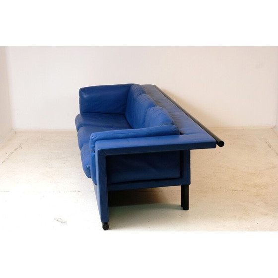 Image 1 of Vintage 3-Sitzer Ledersofa von De Sede für Paolo Piva, 1980er Jahre