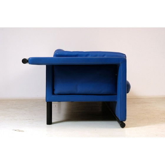 Image 1 of Vintage 3-Sitzer Ledersofa von De Sede für Paolo Piva, 1980er Jahre