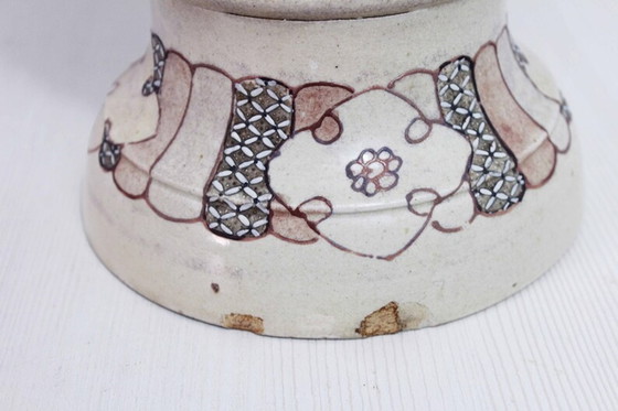 Image 1 of Große Keramik Satsuma Vase, XX. Japan, Samurai Vase