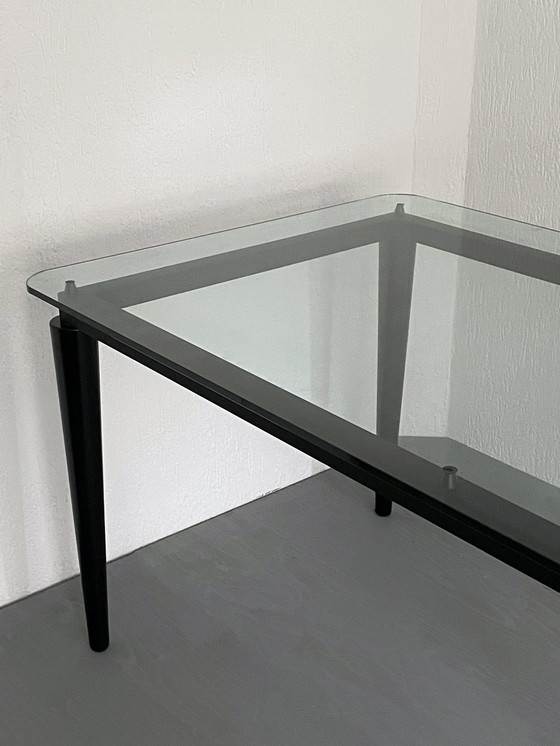 Image 1 of Esstisch aus Glas - Le Corbusier Design für Cassina (1990S)