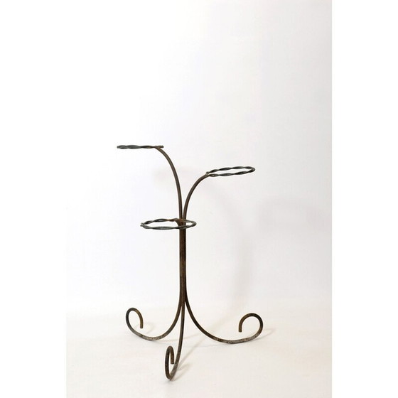 Image 1 of Vintage-Blumenkasten aus Metall mit 3 Ebenen