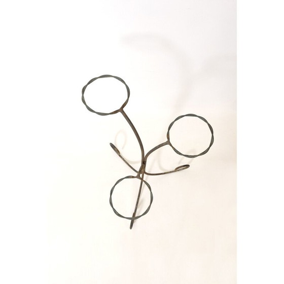 Image 1 of Vintage-Blumenkasten aus Metall mit 3 Ebenen