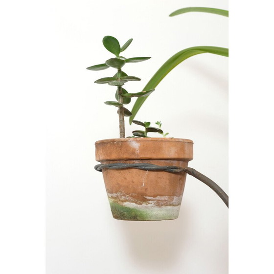 Image 1 of Vintage-Blumenkasten aus Metall mit 3 Ebenen