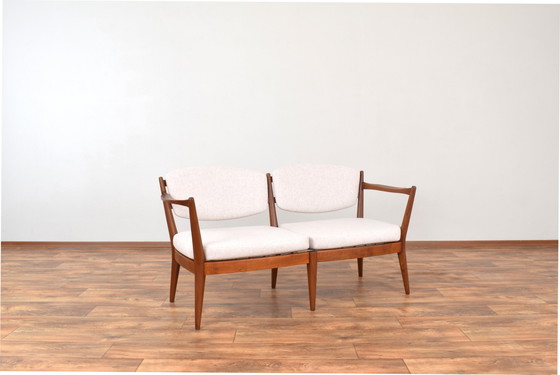 Image 1 of Norwegisches Teakholzsofa von Fredrik A. Kayser & Adolf Relling für Arnestad Bruk, 1950er Jahre