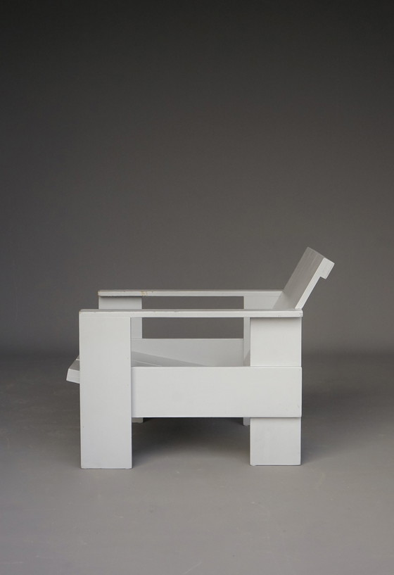 Image 1 of Kistenstuhl aus Sperrholz im Stil von Gerrit Rietveld, 1970er Jahre