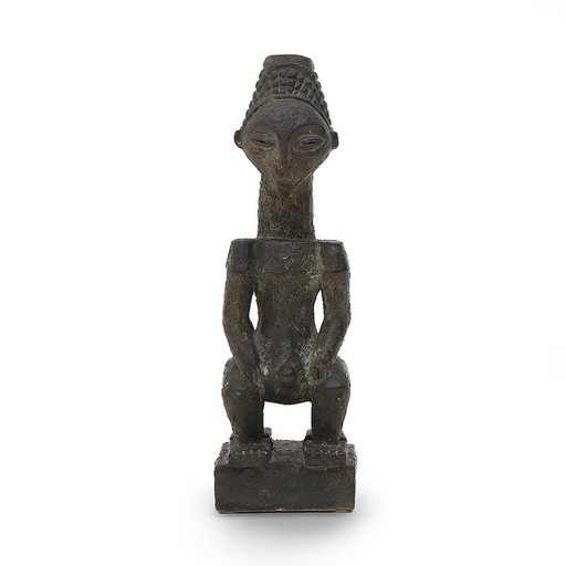 Afrikanisch inspirierte Keramikstatue, 1960er Jahre