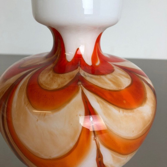 Image 1 of Mehrfarbige Pop-Art-Vase für Opaline Florenz, Italien 1970