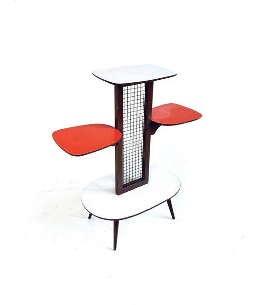 Image 1 of Vintage Formica Pflanztisch '60