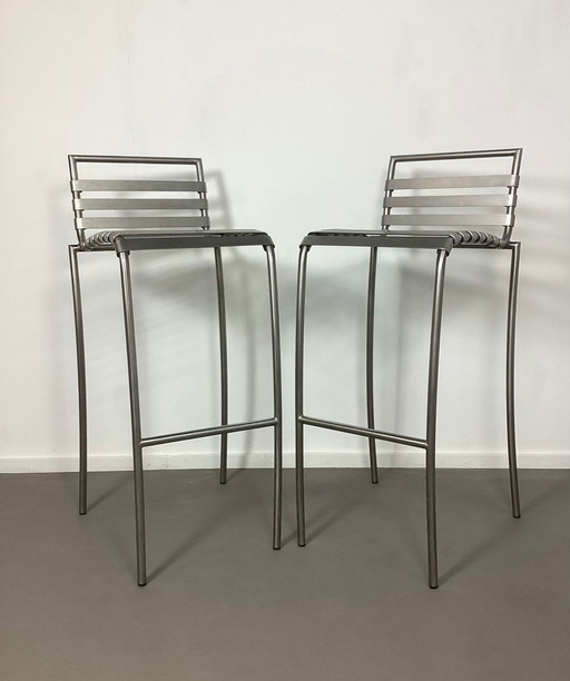 2x Meyer RVs Handgefertigte Barhocker