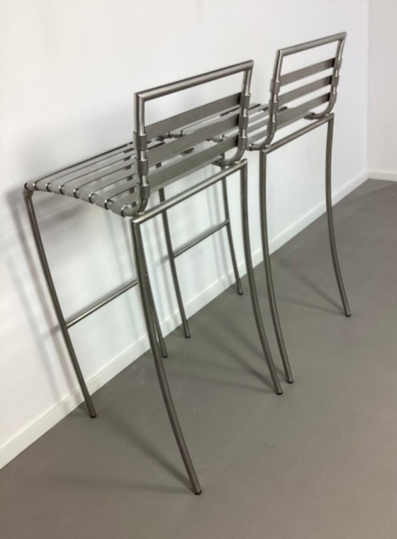 Image 1 of 2x Meyer RVs Handgefertigte Barhocker