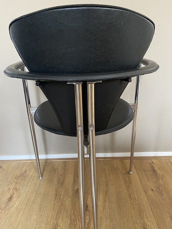 Image 1 of 4x Vintage Arrben Stiletto Stühle