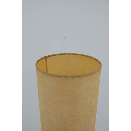 Image 1 of Mid Century Stehleuchte aus Metall und Pergamentpapier, Europa 1960er Jahre