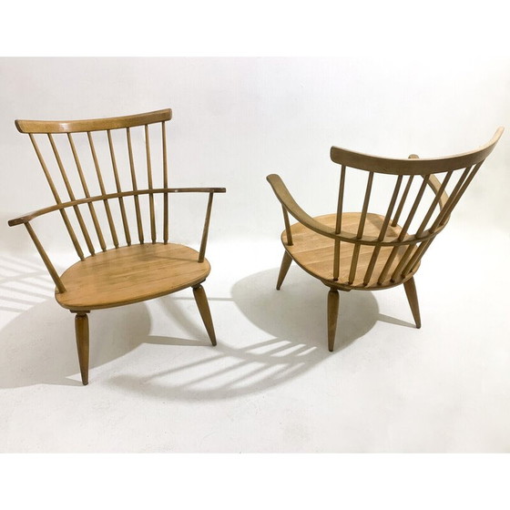 Image 1 of Paar Altheim-Sessel von Franz Schuster für Wiesner-Hager, 1950er Jahre