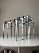 Midcentury Verschachtelungstische Glas