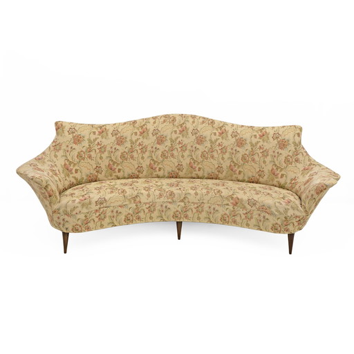 Mid-Century Modernes italienisches Sofa, Modell Manta, 1950er Jahre