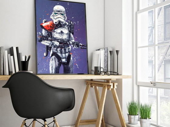 Image 1 of Kunstwerk Star Wars - Imperiales Wüstengelände Stormtrooper