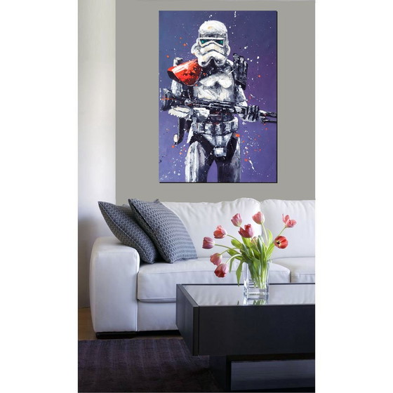 Image 1 of Kunstwerk Star Wars - Imperiales Wüstengelände Stormtrooper