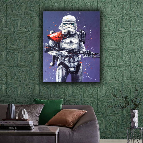 Image 1 of Kunstwerk Star Wars - Imperiales Wüstengelände Stormtrooper