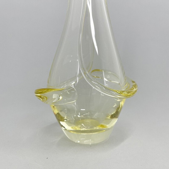 Image 1 of Vase aus der Mitte des Jahrhunderts von Frantisek Zemek für Mstisov Glassworks, Tschechoslowakei 1960er Jahre