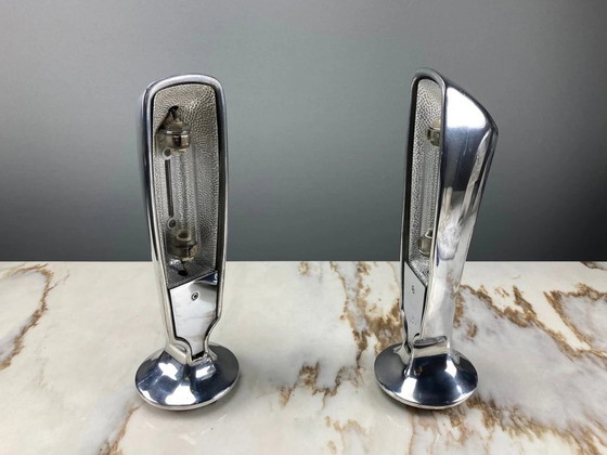 Image 1 of Wandleuchter (2), Wandleuchten, Art Deco, Post Modern, Minimalistisch, Luxusbeleuchtung, Jorge Pensi, Alumag, Vi