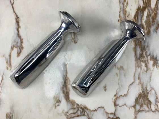 Image 1 of Wandleuchter (2), Wandleuchten, Art Deco, Post Modern, Minimalistisch, Luxusbeleuchtung, Jorge Pensi, Alumag, Vi