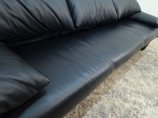 Cassina Maralunga Dreisitzer Designersofa Ledersofa Couch Magistretti 