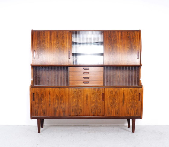 Image 1 of Poul M. Jessen Dänisches Highboard, 1960er Jahre