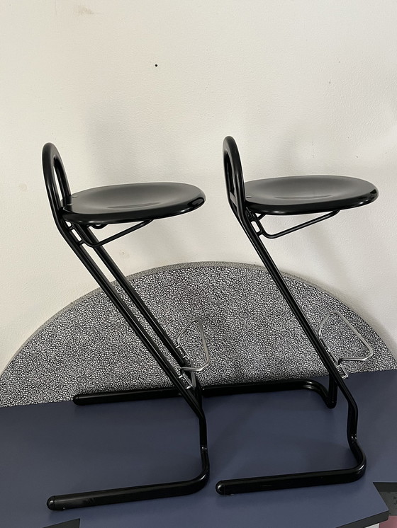 Image 1 of 2 Postmoderne Barhocker, Thema Italien