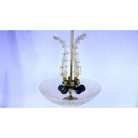 Image 1 of Klassische Glasaufhängung von Carl Fagerlund für Orrefors, Schweden 1940