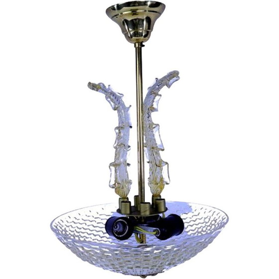 Image 1 of Klassische Glasaufhängung von Carl Fagerlund für Orrefors, Schweden 1940