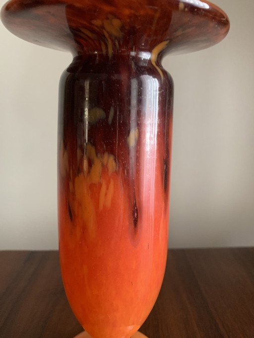 Vintage Vase von Schneider um 1930