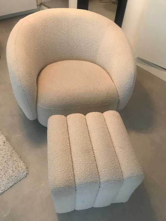 Image 1 of Eichholtz Drehstuhl + Hocker + Kissen