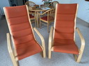 2x Yngve Ekstrom Lamello Sessel