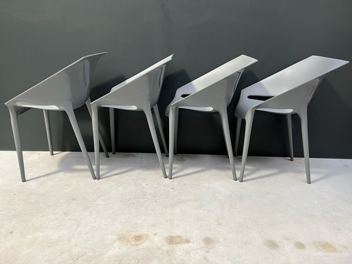 4x Kartell dr. Ja Sitze