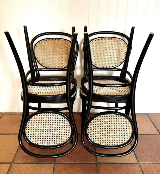 Image 1 of 4x Thonet 215R Stuhlset