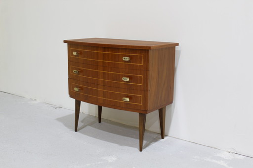 Vintage -Kommode – 60er Jahre, Messing