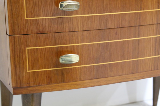 Image 1 of Vintage -Kommode – 60er Jahre, Messing