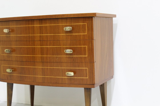 Image 1 of Vintage -Kommode – 60er Jahre, Messing