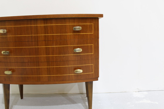 Image 1 of Vintage -Kommode – 60er Jahre, Messing