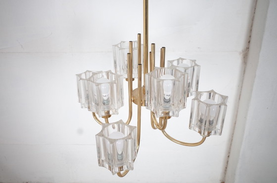 Image 1 of Peill & Putzler 8-armig Kristallglas Lampe Leuchte