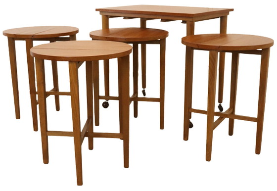 Image 1 of Poul Hundevad Set Satztische Mimiset Vintage