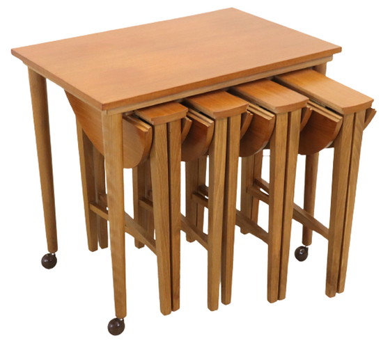 Image 1 of Poul Hundevad Set Satztische Mimiset Vintage